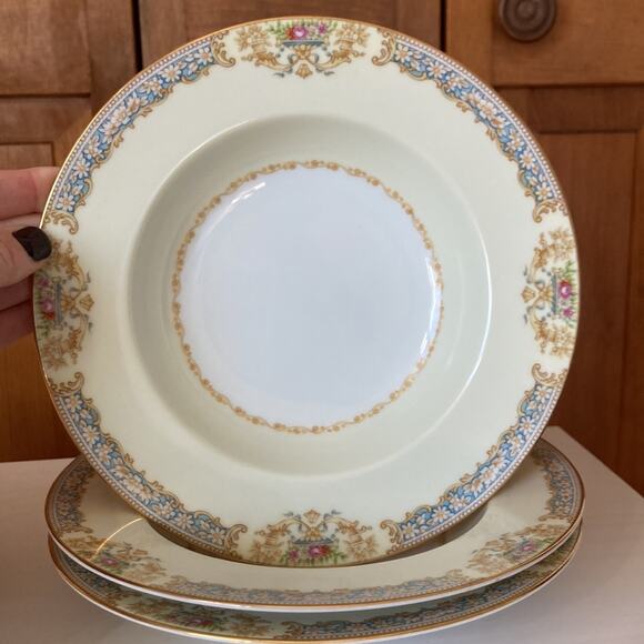 Vintage Noritake Pattern RO2 Soup Bowls, Set of 4 - Picture 3 of 12